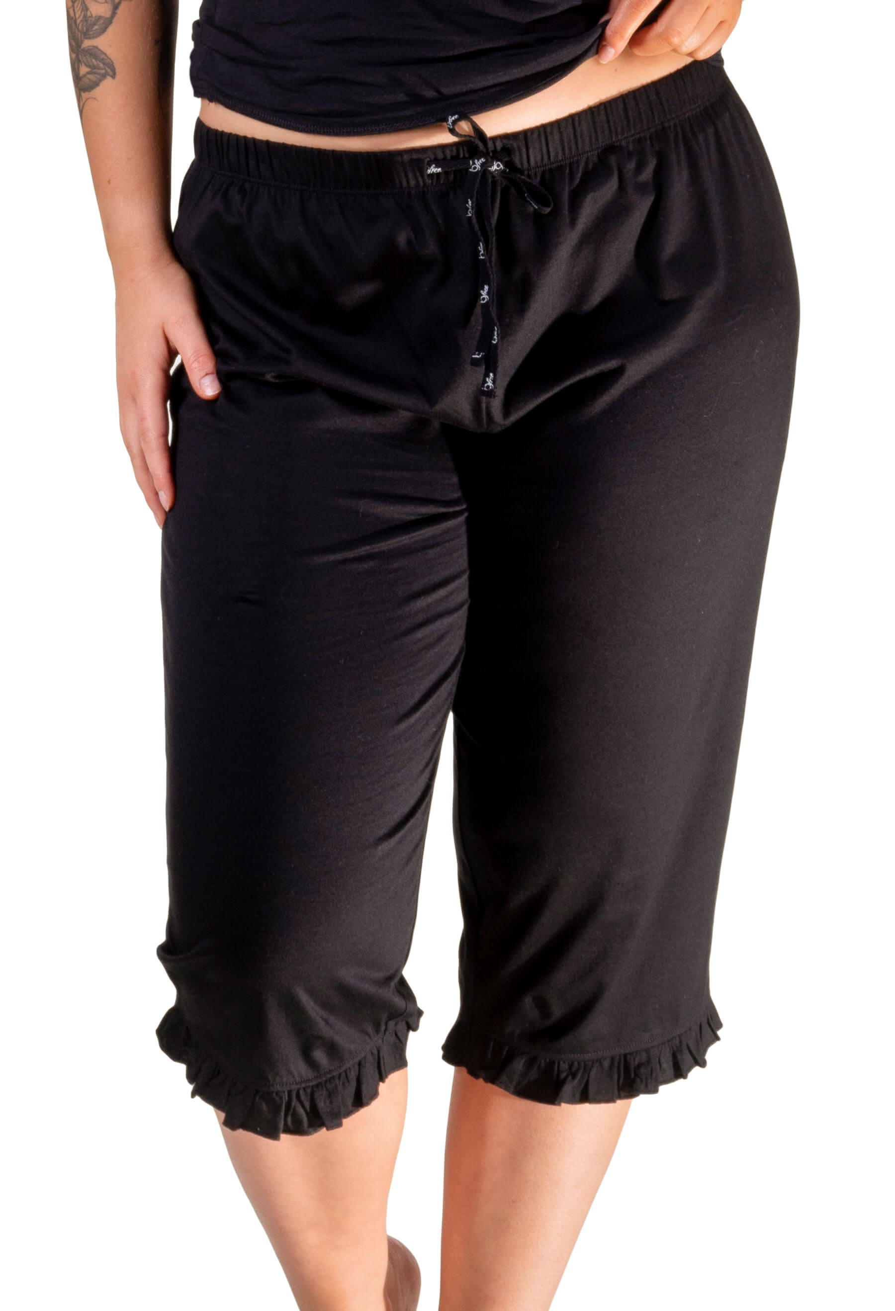Buy Club A9 Women's Regular Fit Capri, 3/4 Pants, Lounge Capri Pants (Pack  of 2) at Amazon.in